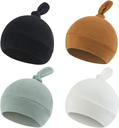 Newborn Hats for Boys Cotton Newborn Beanies Autumn Winter Infant Baby Girls Hat 0-12 Months